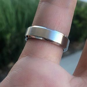 6mm Titanium Wedding Band